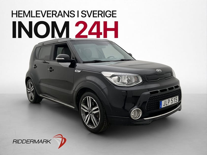 Bild 1 av Kia Soul 1.6 CRDi 136hk GLS Värmare Kamera Rattvärme Drag