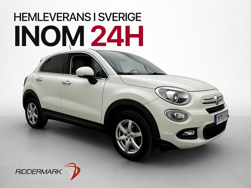 Bild 1 av Fiat 500X 1.4 140hk Lounge Kamera Navi Keyless Halvskinn