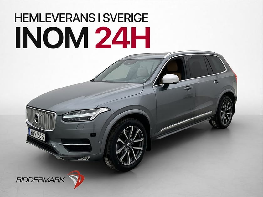 Bild 1 av Volvo XC90 Polestar D5 AWD Inscription 7-Sit Luft Skinn Drag
