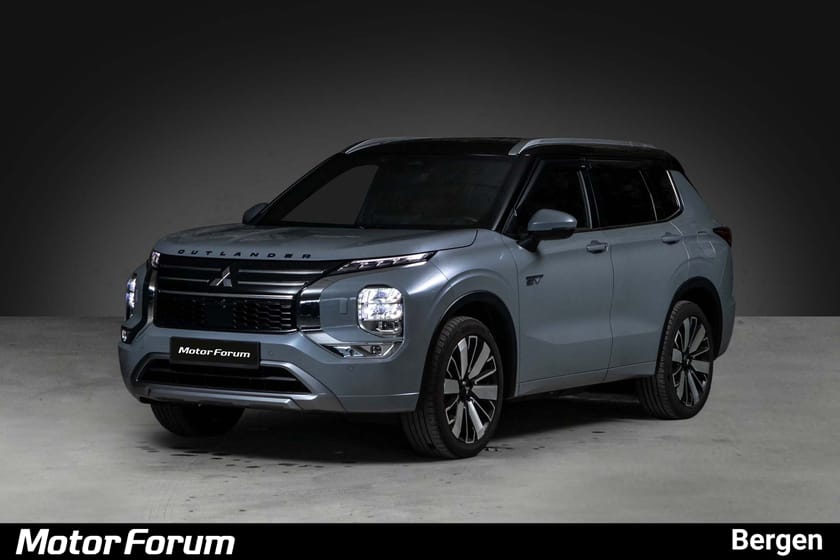 Bilde 1 av Mitsubishi Outlander PHEV Instyle+ AWD | HUD, Pano, Krok, Skinn, 360 kam