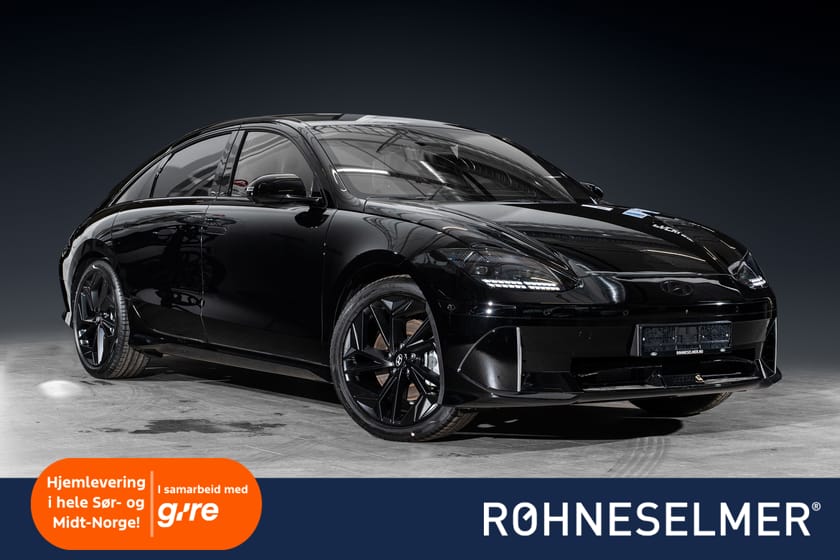 Bilde 1 av Hyundai Ioniq 6 77.4 kWh AWD LR AWD|Black Edition|Forvarme|App|Bose|Acc|360Kam+++