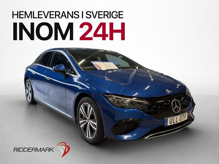 Bild 4 av Mercedes-Benz EQE 350+ 90.6 kWh Avantgarde Kamera Drag Skinn