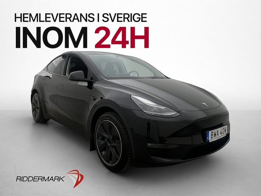Bild 1 av Tesla Model Y Long Range AWD Svensksåld Autopilot Panorama