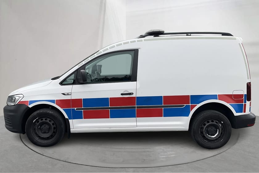 Bild 2 av Volkswagen Caddy Van 2.0 TDI Skåp 4MOTION Verkstadsinredning
