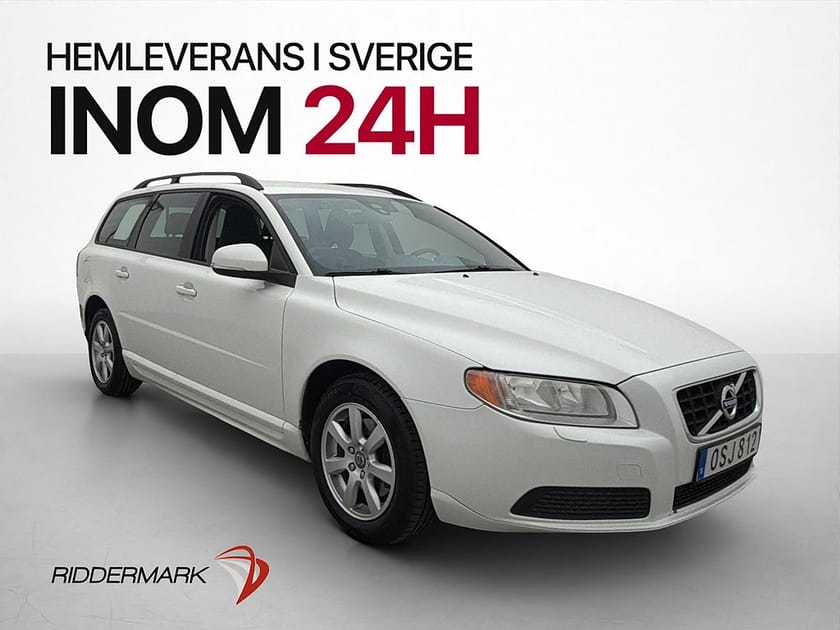 Bild 1 av Volvo V70 D4 Kinetic Värmare Sensorer Halvskinn Få-Brukare