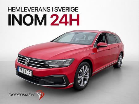 Volkswagen Passat Sportscombi GTE 1.4 TSI Värm Kamera Navi CarPlay Drag