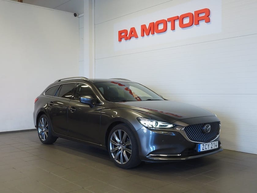 Bild 3 av Mazda 6 Wagon 2.5 SKYACTIV-G Optimum Signature Bose HUD 360° Skinn