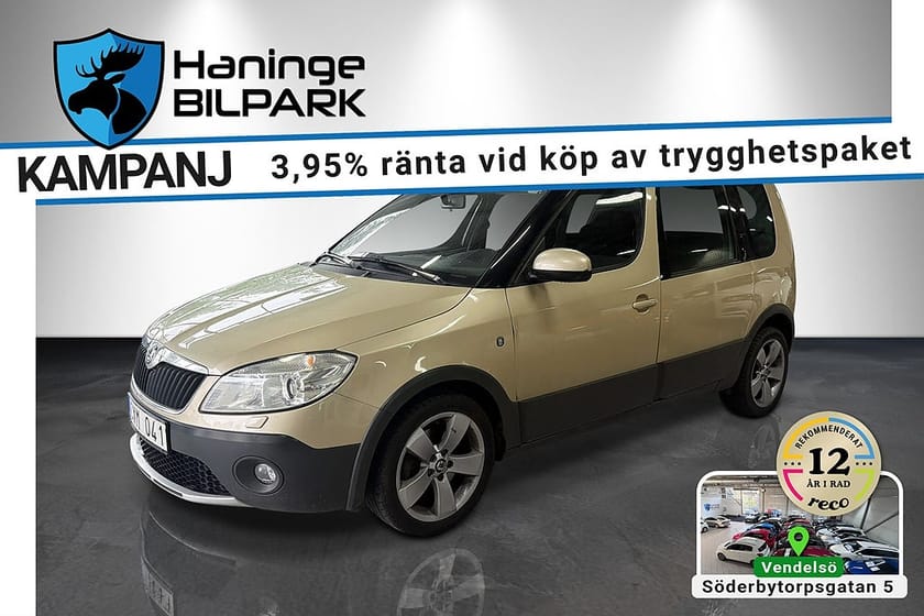 Bild 1 av Škoda Roomster Skoda 1.2 TSI KAMKEDJA / SUPERDEAL 3,95% / BES T&M 2027-07-31