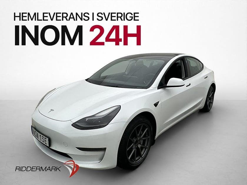Bild 3 av Tesla Model 3 Long Range AWD Värmare Panorama Autopilot