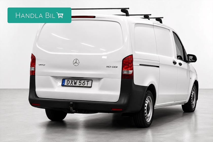 Bild 5 av Mercedes-Benz Vito 110 CDI 2.8t L2 D-värm B-kam Moms Dragkrok 102hk