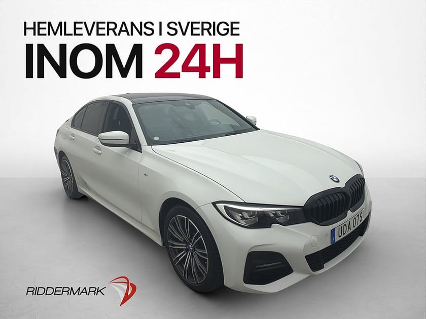 Bild 1 av BMW 330e Sedan 292hk M-Sport Navi Carplay Keyless-Go Rattvärme
