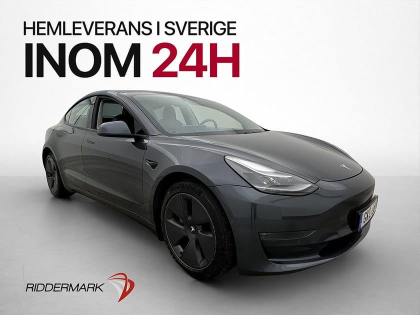 Bild 1 av Tesla Model 3 Long Range AWD Svensksåld Autopilot Kamera
