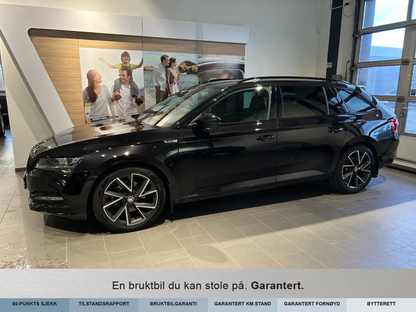 Bilde 2 av Škoda Superb Stasjonsvogn Sup3fl stv sportl d2004x4dsg