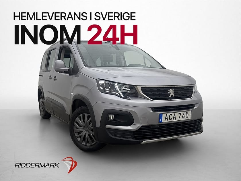 Bild 3 av Peugeot Rifter 1.2 Ny-Kamrem PDC CarPlay 5-Sit 969MIL 1-Bruk