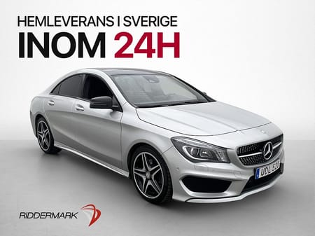 Mercedes-Benz CLA 220 d 220d AMG Sport Night Pano Kamera Halvskinn