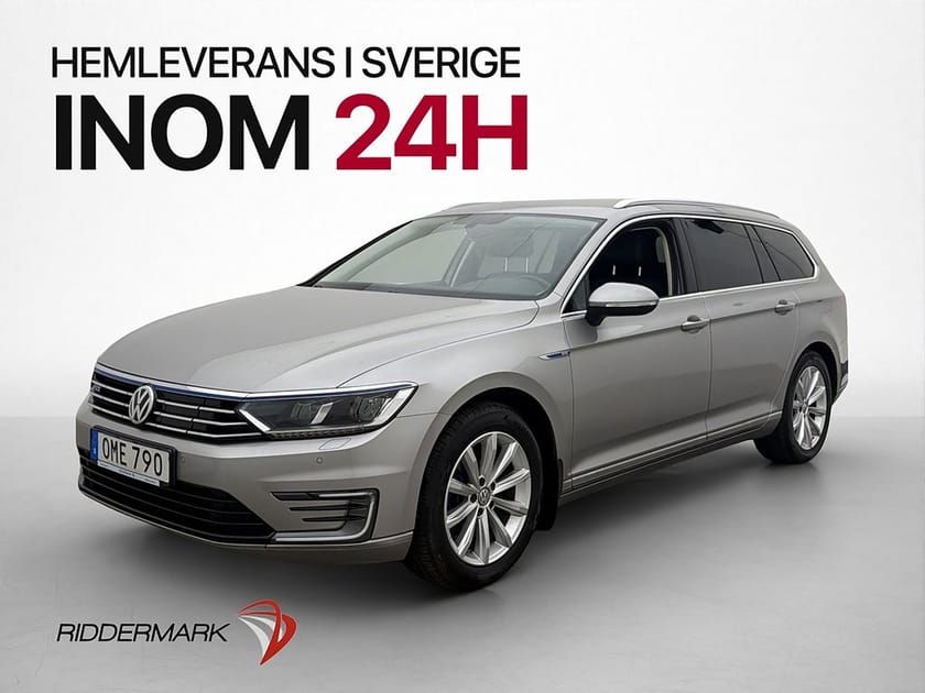 Bild 3 av Volkswagen Passat Variant GTE 218hk Kamera Halvskinn CarPlay Drag