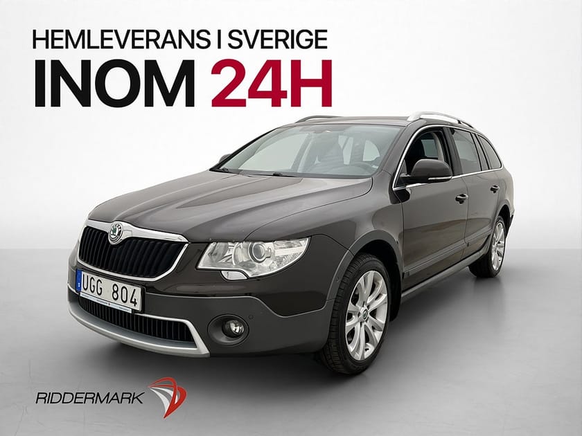 Bild 3 av Škoda Superb Kombi Skoda 2.0 TDI 4x4 Elegance Pano Värm Dragkrok Skinn