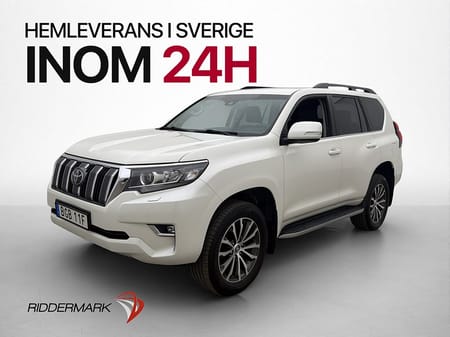 Toyota Land Cruiser 2.8 D 4WD 177hk Skinn Drag Värm 2Brukare