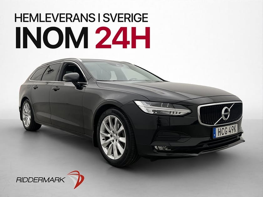 Bild 1 av Volvo V90 D4 Advanced VOC Värmare Kamera Skinn CarPlay Drag