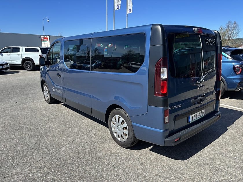 Bild 4 av Opel Vivaro Kombi 2.9t 1.6 CDTI B-kamera värmare 9-sitsar