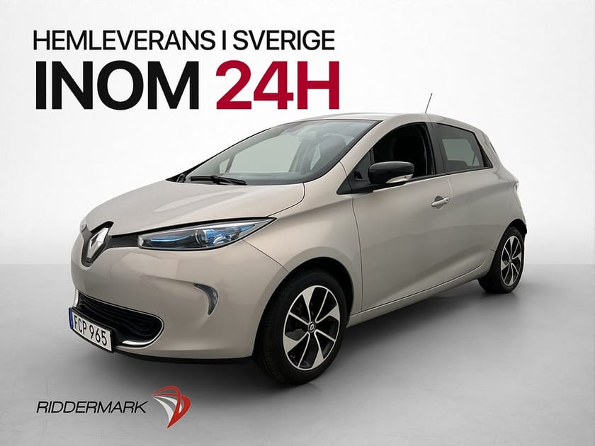 Bild 1 av Renault ZOE R90 41 kWh 92hk FRIKÖPT BATTERI Kamera Navi