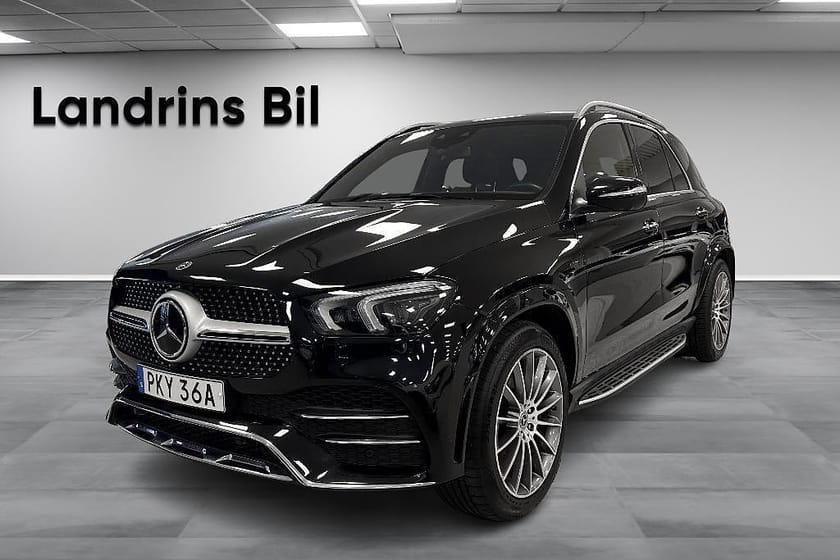 Bild 1 av Mercedes-Benz GLE 350 de 4MATIC AMG Premium+ Pano Burmester Drag MOMS