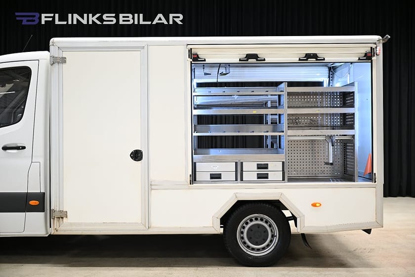 Bild 5 av Mercedes-Benz Sprinter 316 CDI Chassi Servicebil|Påbyggt-skåp|Aluca-Inredning|Moms|SeUtr!
