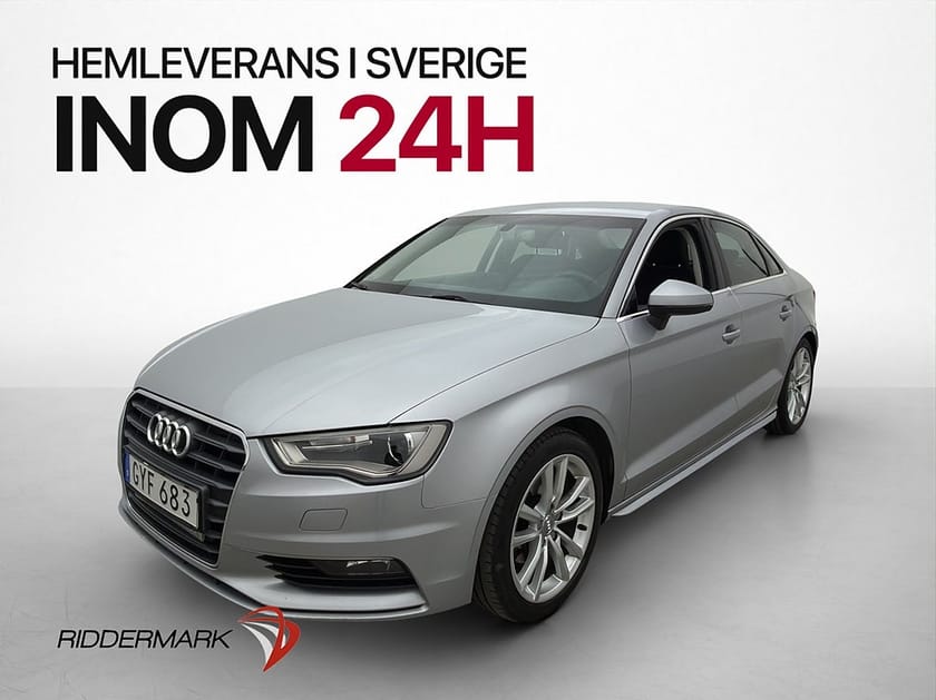 Bild 2 av Audi A3 Sedan 2.0 TDI 150hk Farthållare Ledramp Bluetooth