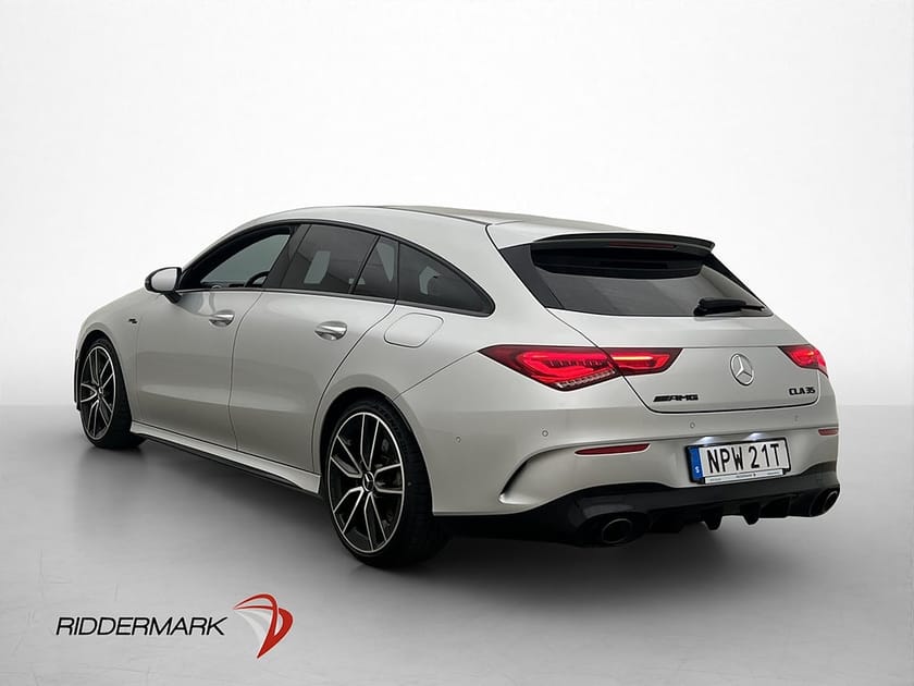 Bild 5 av Mercedes-Benz AMG CLA 35 4MATIC Shooting Brake CLA35 4M Pano Night Wide Drag MOMS