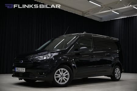 Ford Transit Connect 210 LWB 100HK L2|Automat|Drag|Värmare|Backkamera|Moms