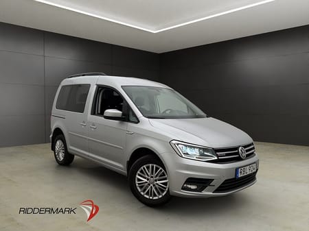 Volkswagen Caddy Combi 2.0TDI 4M Värmare Drag B-Kamera 5-Sits