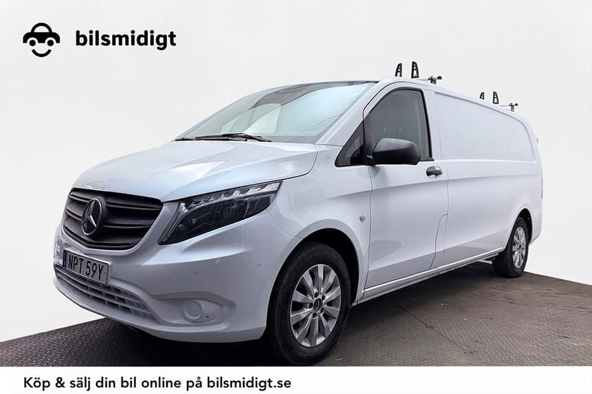 Bild 1 av Mercedes-Benz Vito 116 CDI 2.8t L3 XLång Drag Inredd Nav Kamera Läder 3sit
