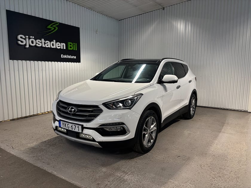 Bild 1 av Hyundai Santa Fe 2.2 CRDi 4WD Shiftronic 360 Kamera Drag Navi Pano