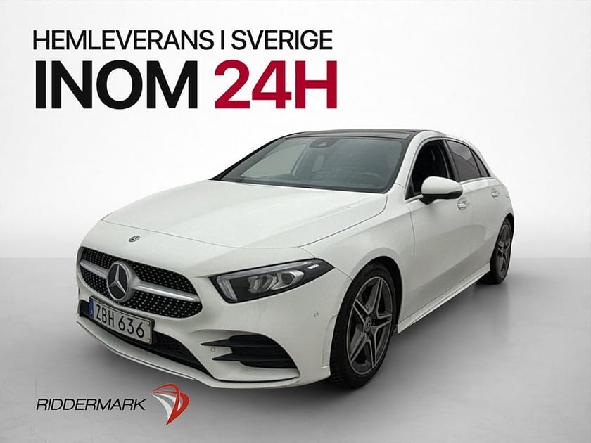 Bild 3 av Mercedes-Benz A 180 A180 AMG Värmare Pano Wide Midline Kamera Navi