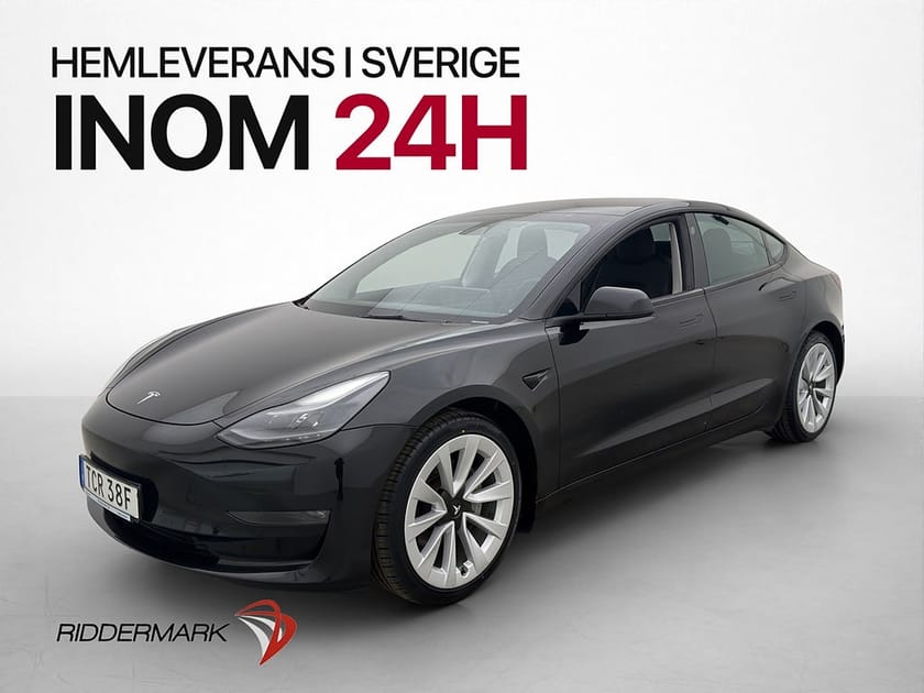 Bild 3 av Tesla Model 3 Long Range AWD Svensksåld Värmepump Rattvärme