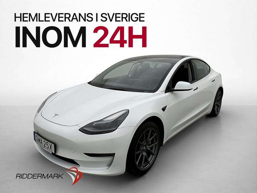 Bild 4 av Tesla Model 3 Long Range AWD Pano Kamera