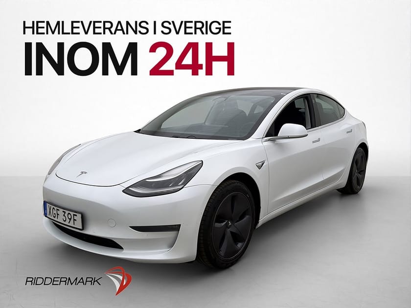 Bild 3 av Tesla Model 3 Long Range AWD Panorama Kamera Svensksåld MOMS