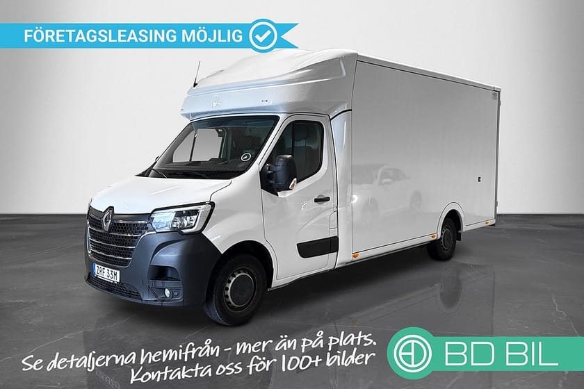 Bild 1 av Renault Master Chassi Cab Paragan Eurobox XXL FLYTTBIL TRANSPORTBIL VÄRMARE MOMS