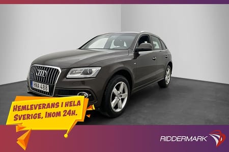 Audi Q5 TDI Q 190hk S-Line Pano Drag P-Sensorer Farthållare