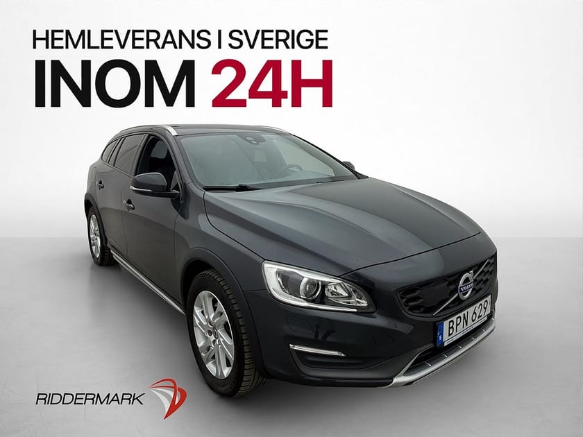 Bild 1 av Volvo V60 Cross Country D4 AWD 190hk Skinn Värmare Dragkrok