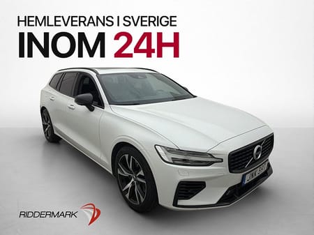 Volvo V60 T8 AWD R-Design Pano HUD H/K Värm 360° BLIS Drag