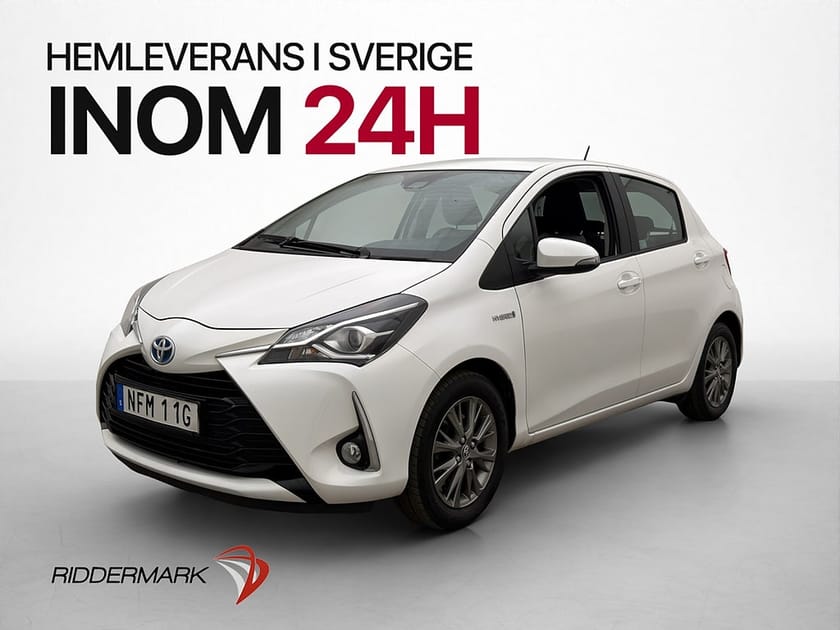 Bild 1 av Toyota Yaris Hybrid e-CVT 101hk Active Backkamera  Bluetooth