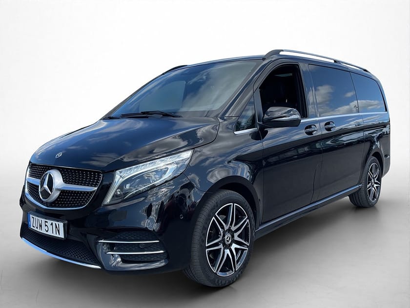 Bild 3 av Mercedes-Benz V 300d 4MATIC 3.1t 300 4M AMG FirstClass Värm Pano El-Dörr Burm