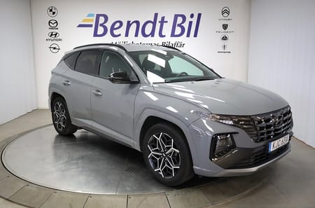 Hyundai Tucson PHEV N-Line 4WD| Dragkrok | 2 Ägare | Ventilerade Säten
