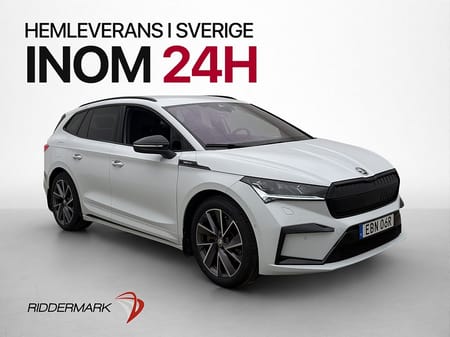Škoda Enyaq iV 80 Skoda 204hk Sportline Värmare Dragkrok Kamera MOMS