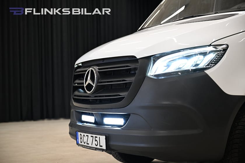 Bild 3 av Mercedes-Benz Sprinter 317 CDI RWD Panel Van 9G 170HK Maxi|Automat|Drag|LED|Lågmil|Leasbar