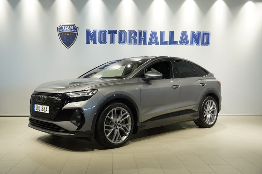 Bild 1 av Audi Q4 45 Sportback e-tron SB S-line 98% SoH HUD SONOS DRAG