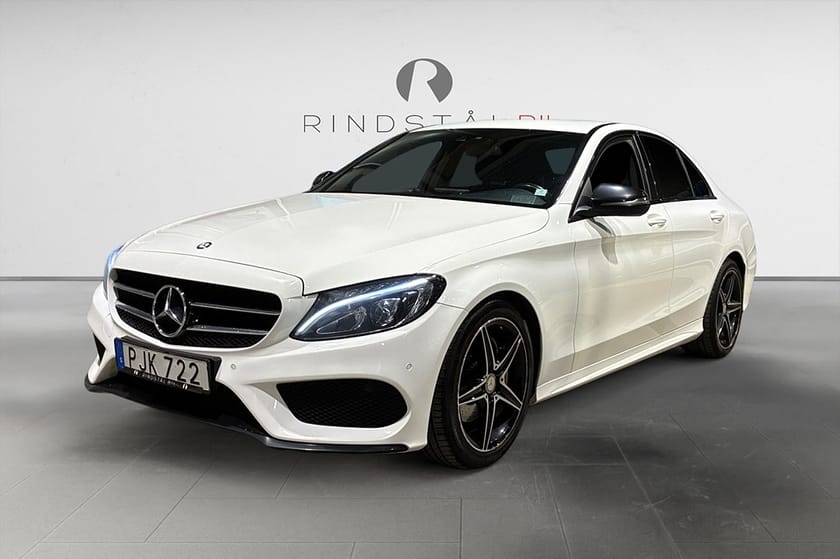Bild 1 av Mercedes-Benz C 220 d 220d 170 HK AUT AMG LINE BURMESTER LED DRAG NAVI PDC