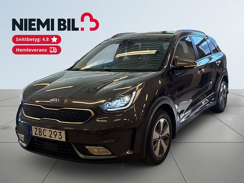 Bild 1 av Kia Niro P-HEV P-HEV/SoV/Drag/MoK/Låg-Skatt B-Kamera/1-Brukare/Psens/