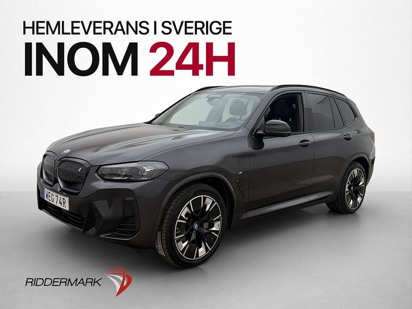Bild 4 av BMW iX3 286hk M-Sport HuD Drag Pano Skinn H/K Navi